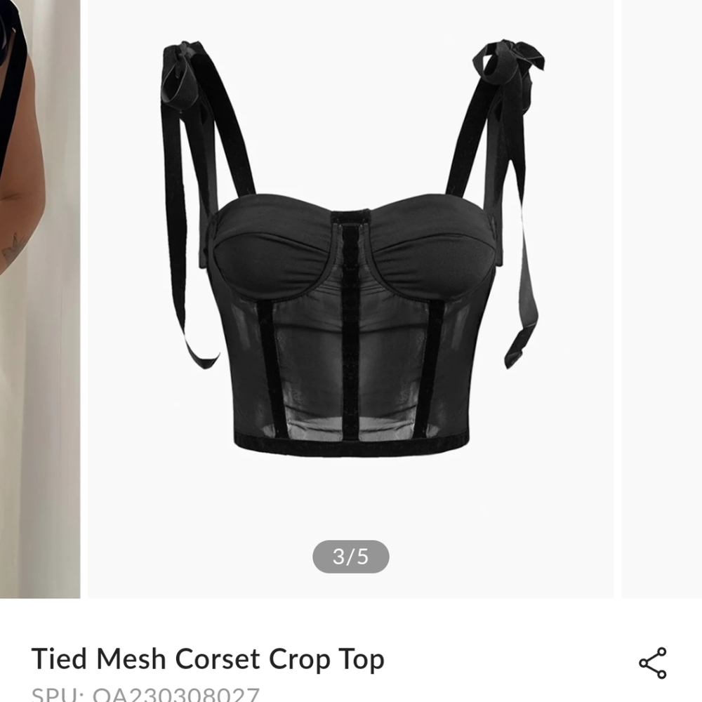 Commense Mesh Corset